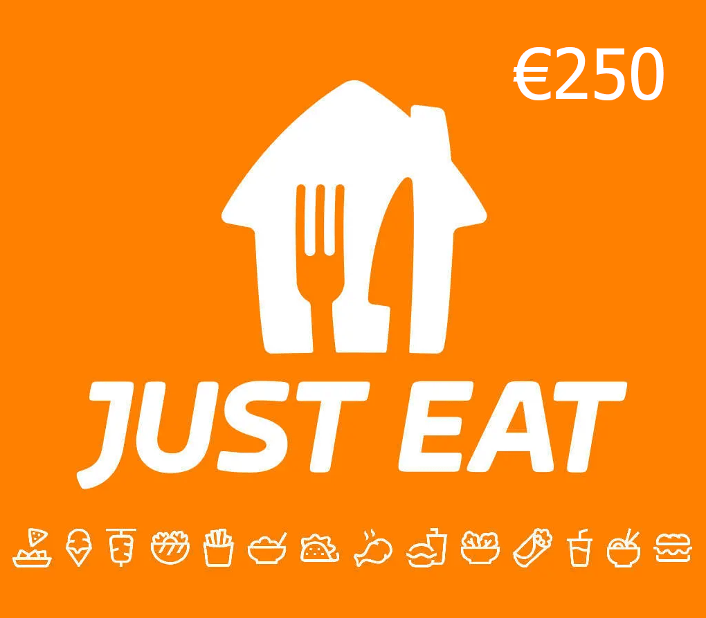 Just Eat €250 Gift Card IE