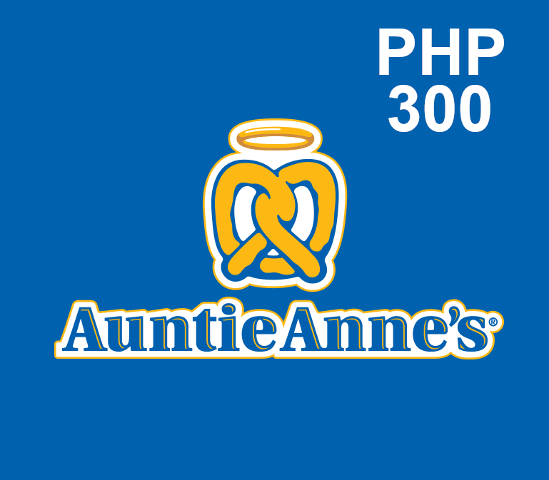 Auntie Anne's PHP 300 Gift Card PH