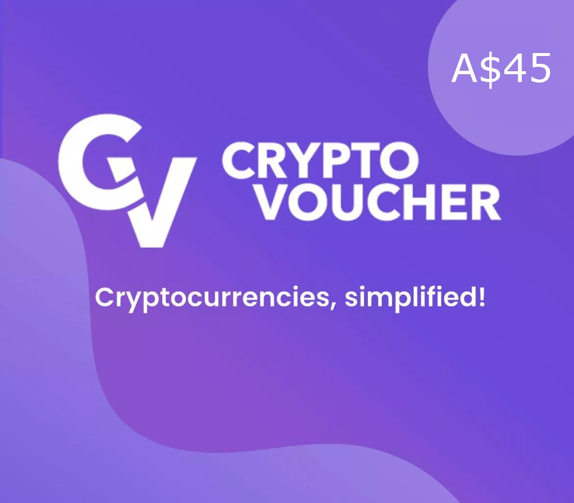 Crypto Voucher Bitcoin (BTC) 45 AUD Key 