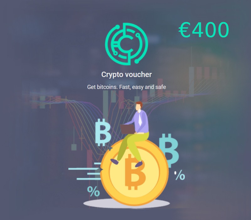 Crypto Voucher Bitcoin (BTC) 400 EUR Key
