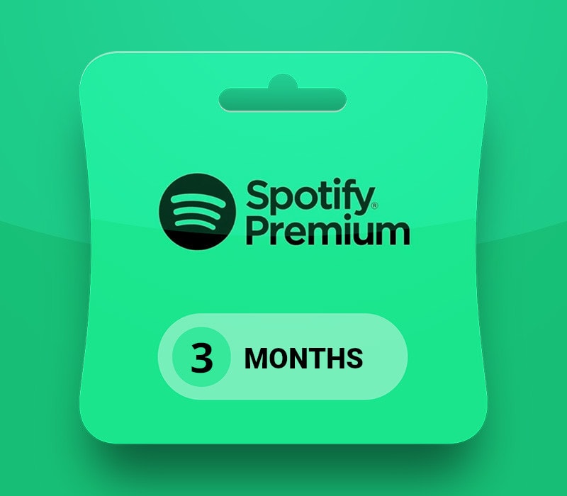 Spotify Premium Trial Pass 3-month Subscription Card PL (ONLY FOR NEW ACCOUNTS)