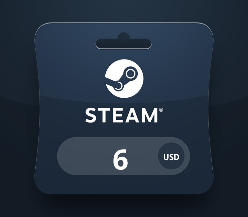 Steam Wallet USD 6 Gift Card TR