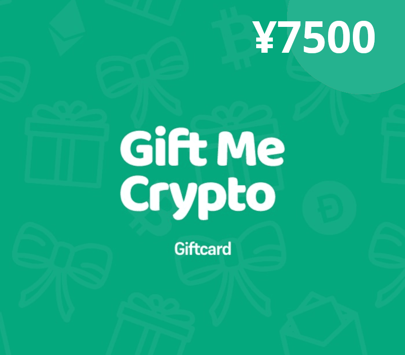Gift Me Crypto CNY 7500 Gift Card Global