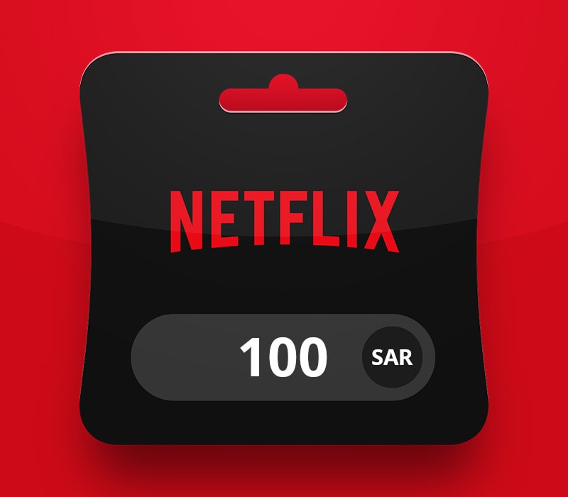 Netflix SAR 100 Gift Card SA