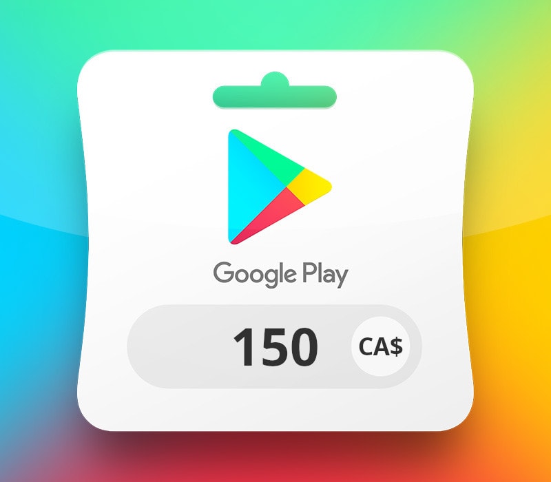 Google Play CAD 150 Gift Card CA