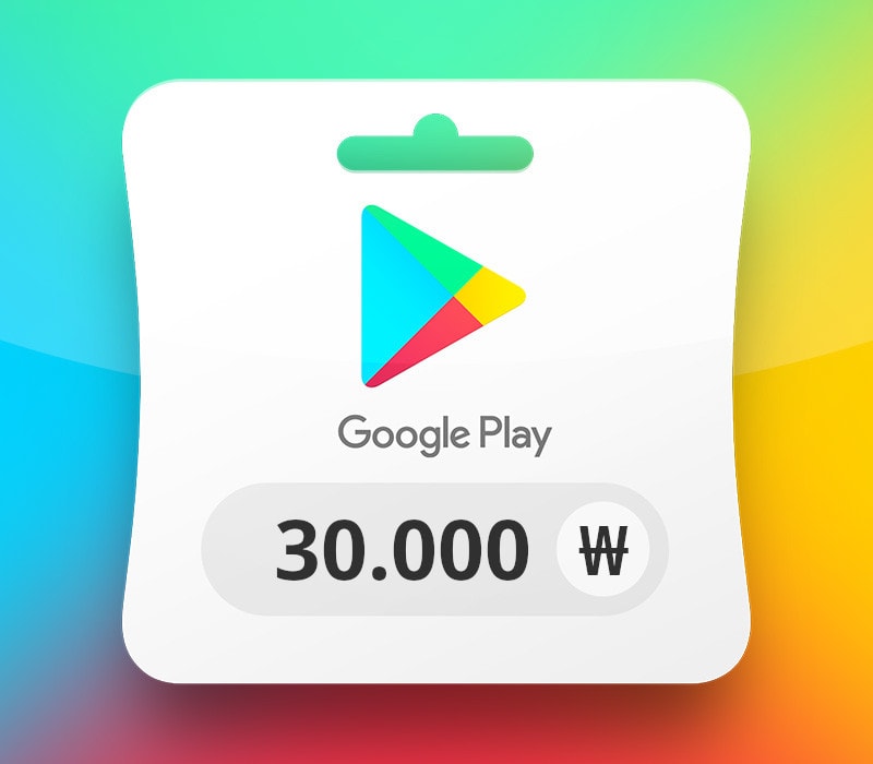 Google Play KRW 30000 Gift Card KR