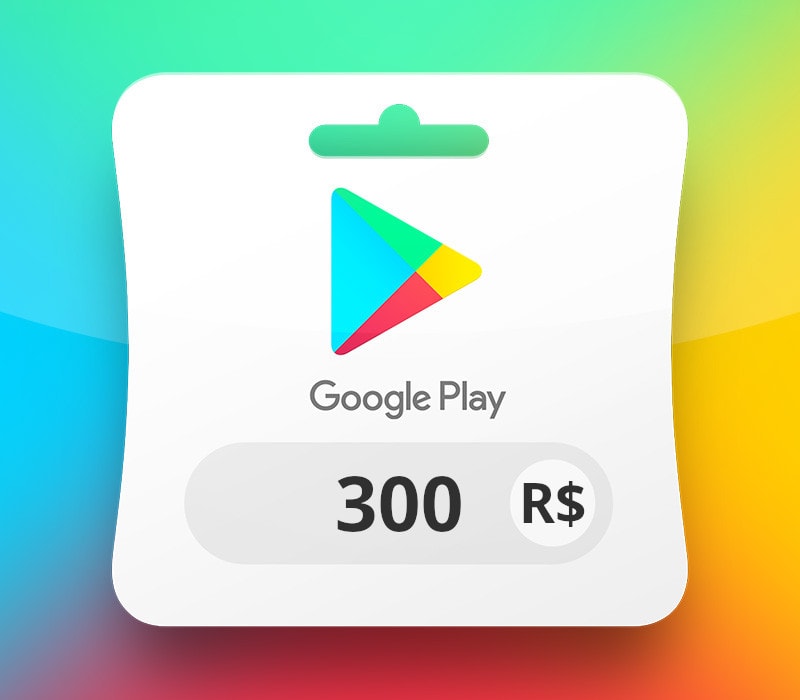 Google Play BRL 300 Gift Card BR