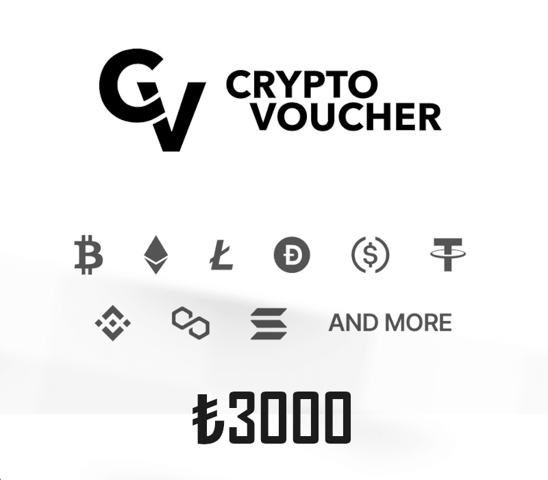 CRYPTO VOUCHER TRY 3000 Gift Card