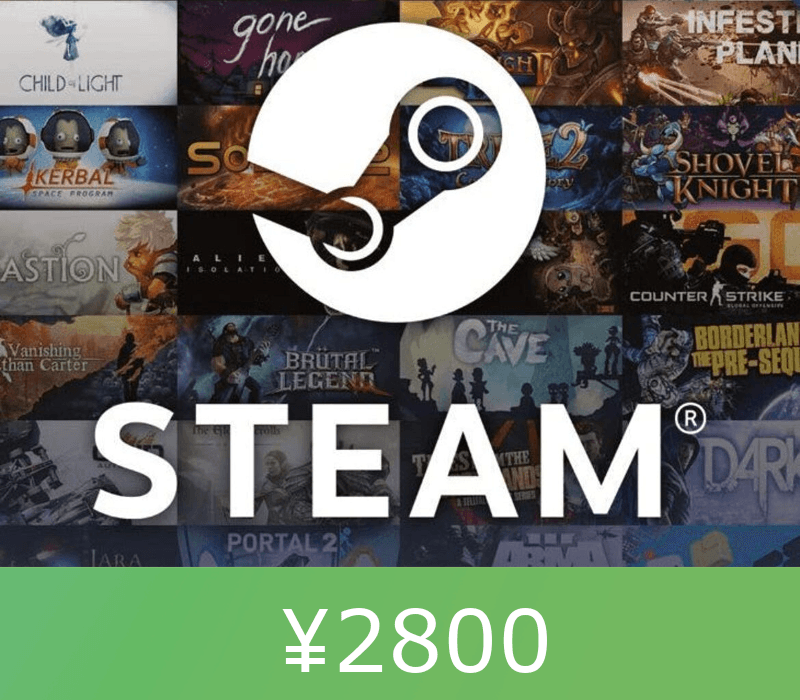 Steam Gift Card JPY 2800 JP Activation Code