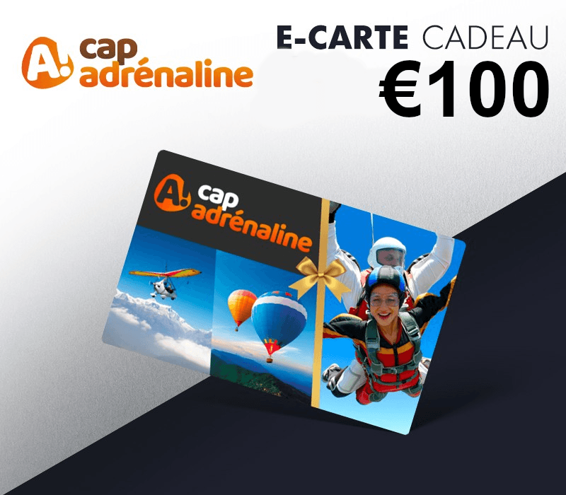 Cap Adrénaline €100 Gift Card FR