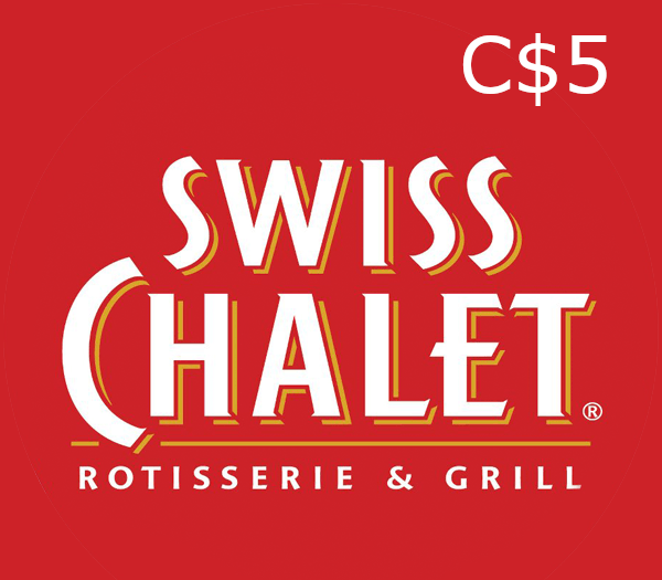 Swiss Chalet C$5 Gift Card CA