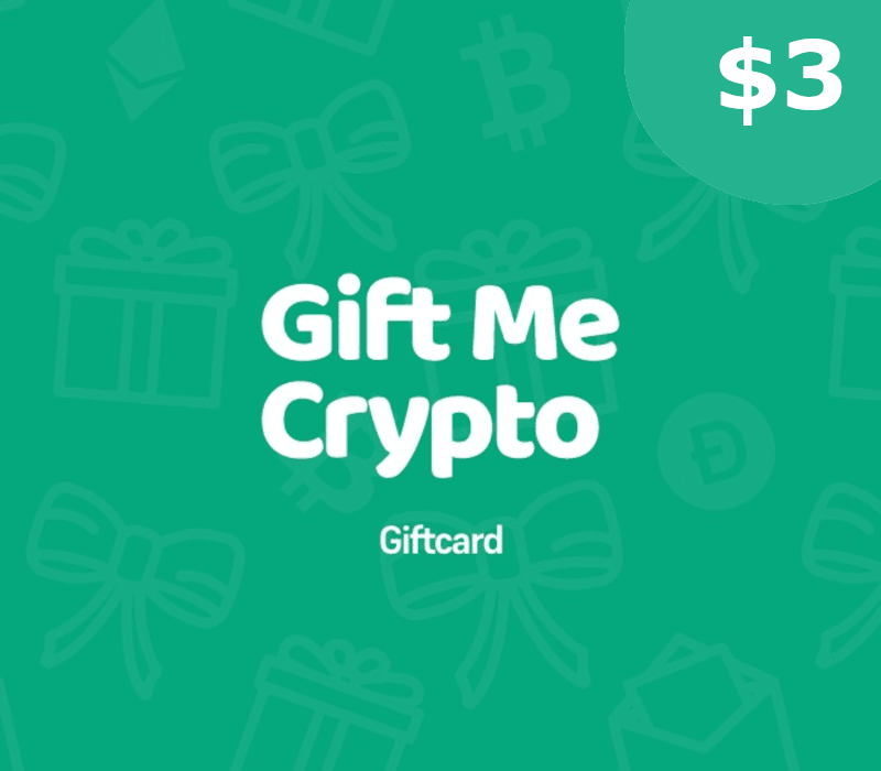 Gift Me Crypto $3 Gift Card