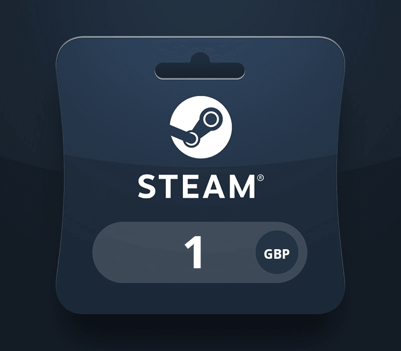 PC Steam Gift Card GBP 1 UK Activation Code