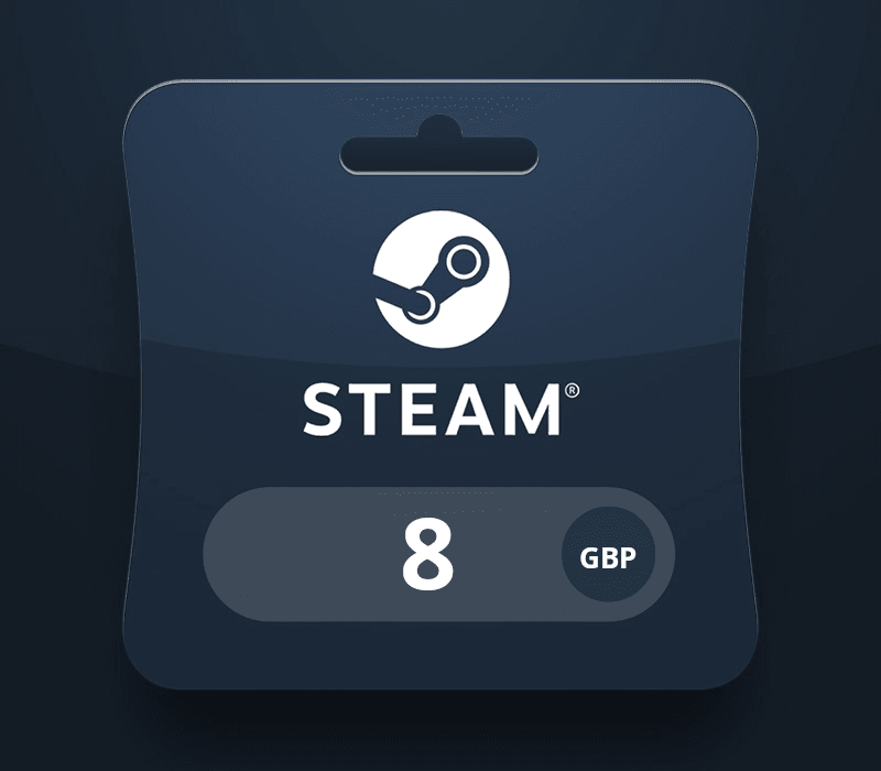 Steam Gift Card £8 UK Activation Code