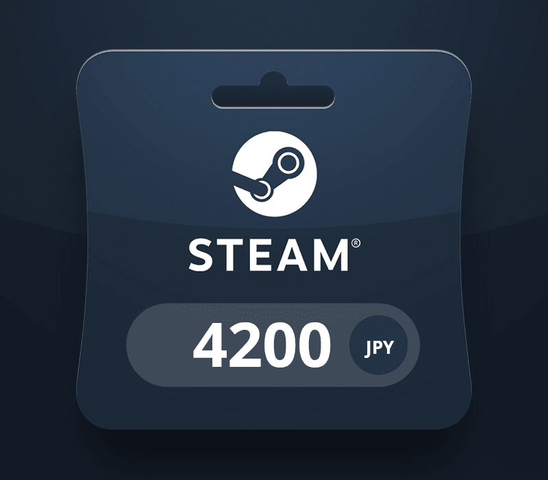 Steam Gift Card JPY 4200 JP Activation Code