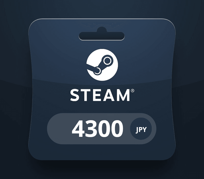 Steam Gift Card JPY 4300 JP Activation Code