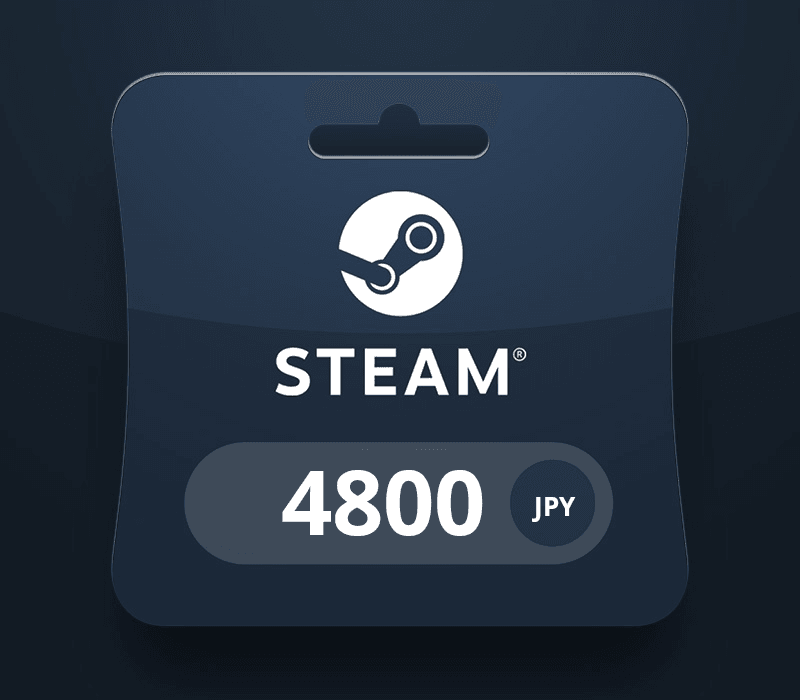 Steam Gift Card JPY 4800 JP Activation Code