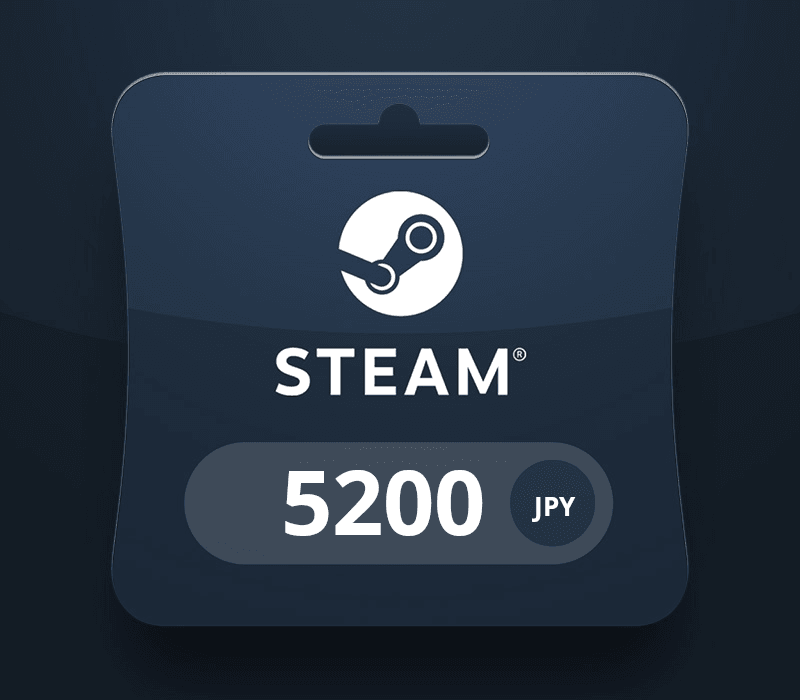 Steam Gift Card JPY 5200 JP Activation Code