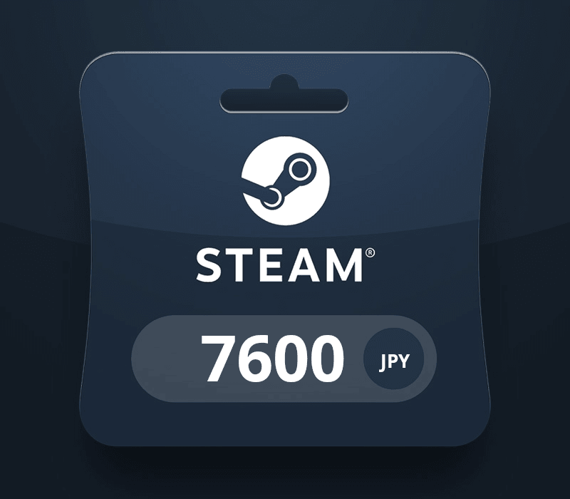 Steam Gift Card JPY 7600 JP Activation Code