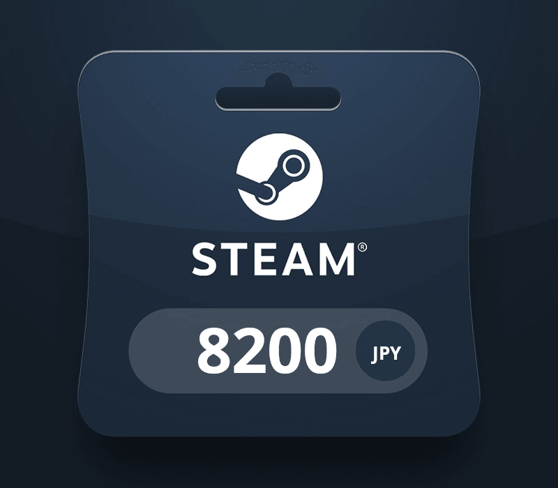 Steam Gift Card JPY 8200 JP Activation Code