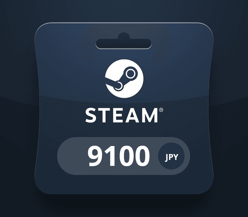 Steam Gift Card JPY 9100 JP Activation Code