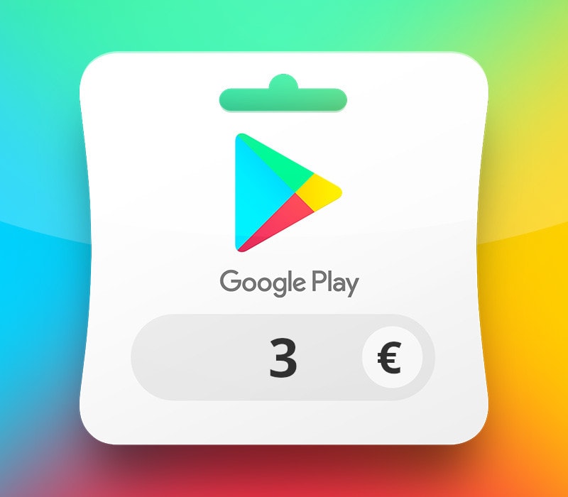 Google Play EUR 3 Gift Card DE