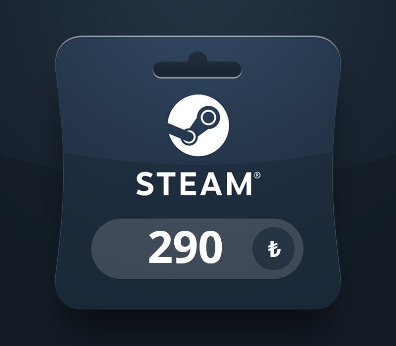PC Steam Gift Card TRY 290 TR Activation Code