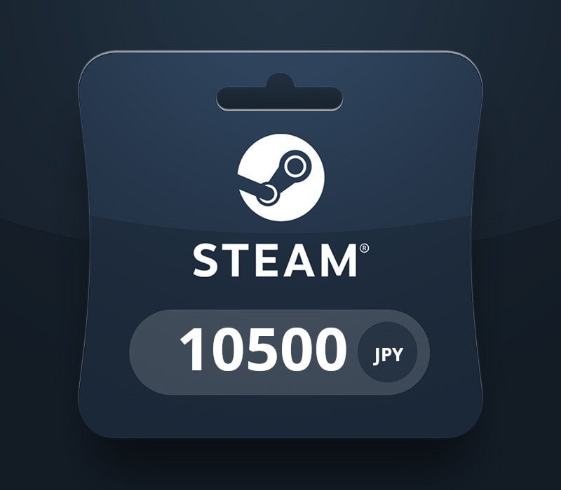 PC Steam Gift Card JPY 10500 JP Activation Code