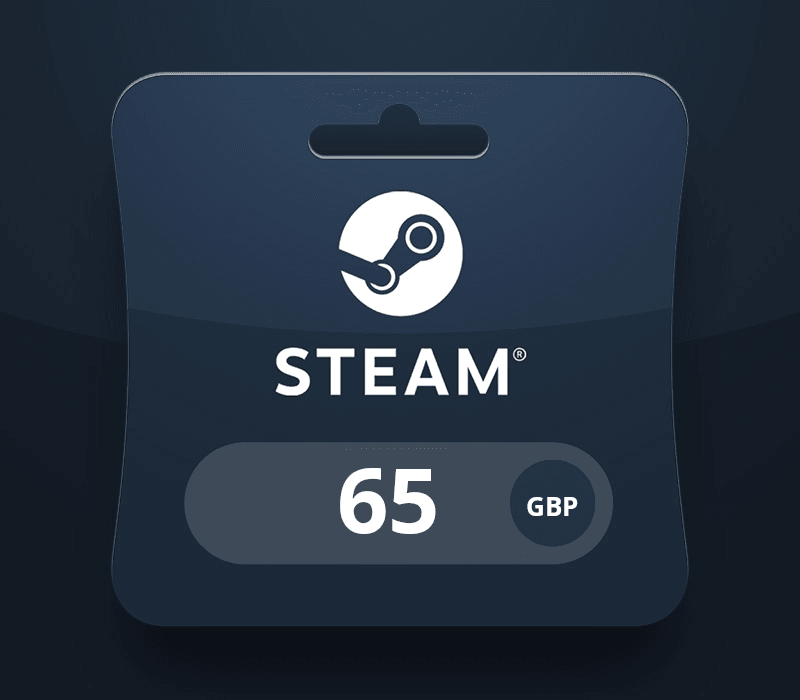 Steam Gift Card GBP 65 UK Activation Code