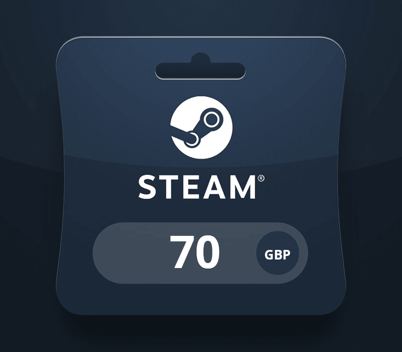 Steam Gift Card GBP 70 UK Activation Code