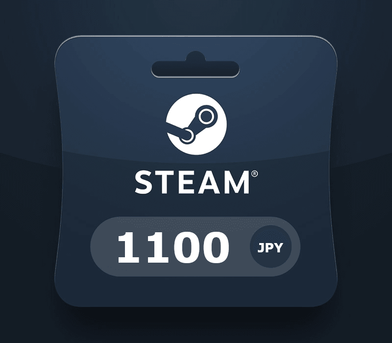 Steam Gift Card JPY 1100 JP Activation Code
