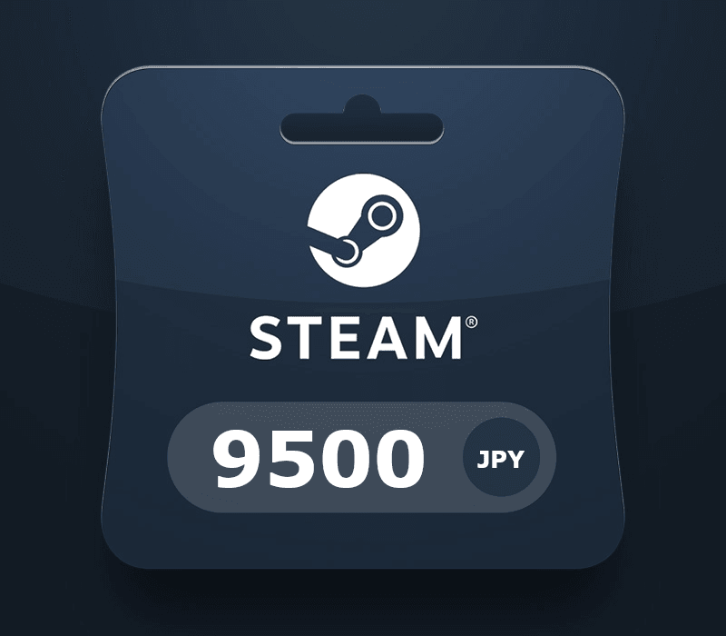 Steam Gift Card JPY 9500 JP Activation Code