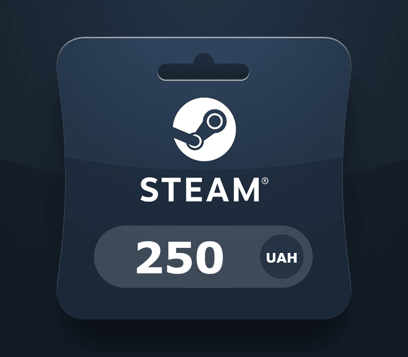 Steam Gift Card 250 UAH UA Activation Code