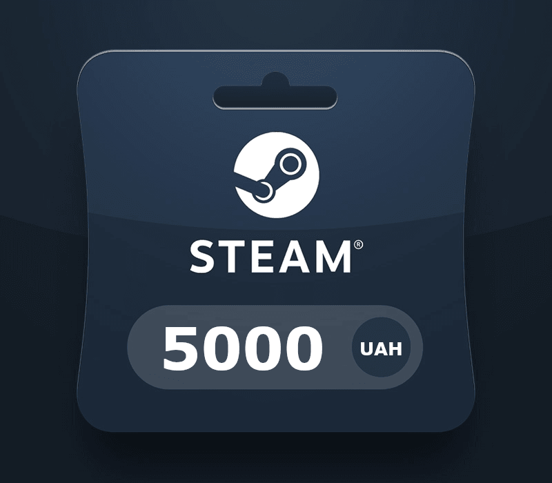 Steam Gift Card 5000 UAH UA Activation Code