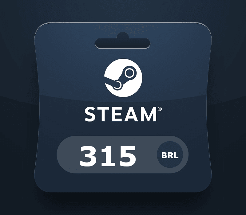 Steam Gift Card BRL 315 BR Activation Code