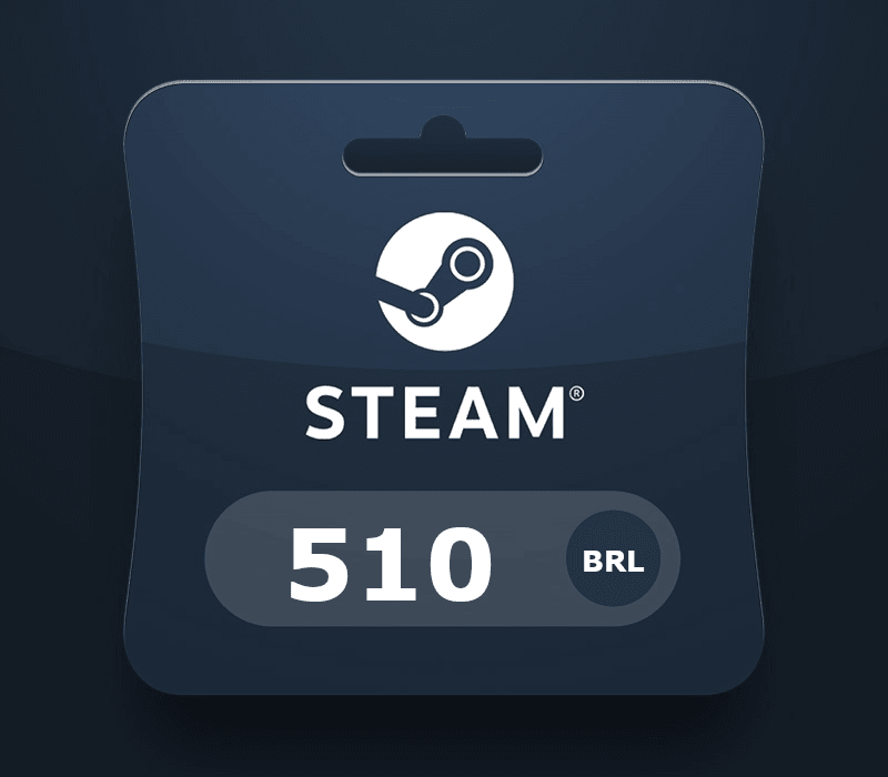 Steam Gift Card BRL 510 BR Activation Code