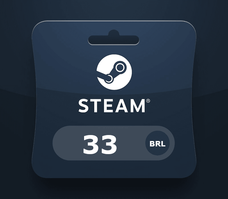 Steam Gift Card BRL 33 BR Activation Code