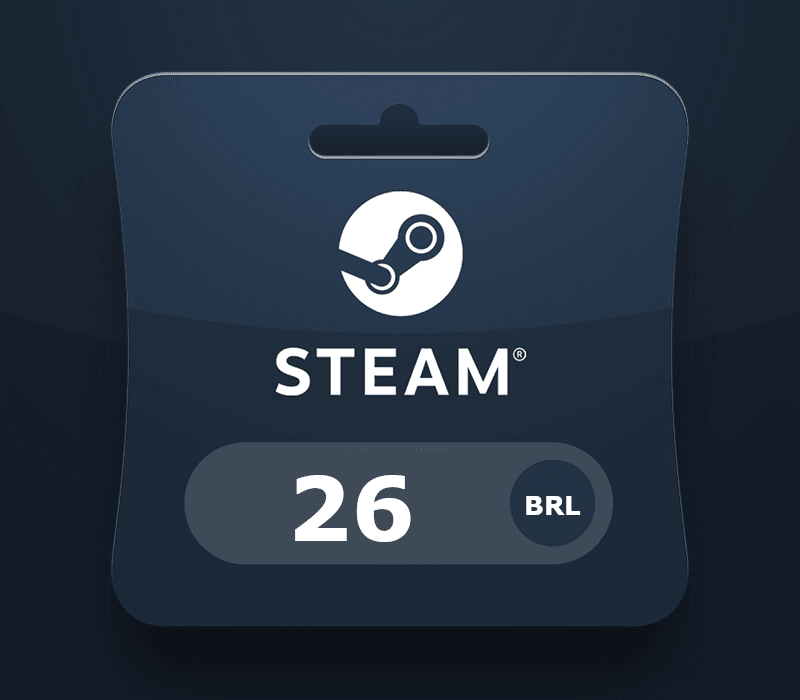Steam Gift Card BRL 26 BR Activation Code