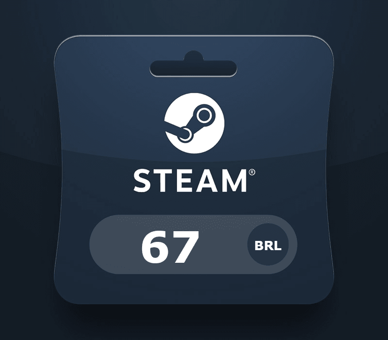 Steam Gift Card BRL 67 BR Activation Code