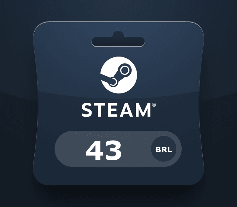 Steam Gift Card BRL 43 BR Activation Code