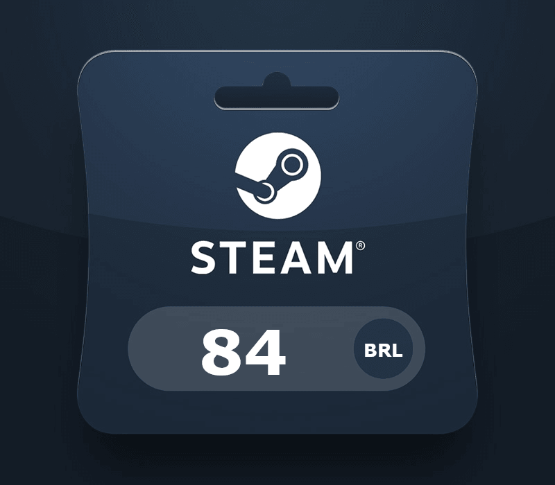 Steam Gift Card BRL 84 BR Activation Code