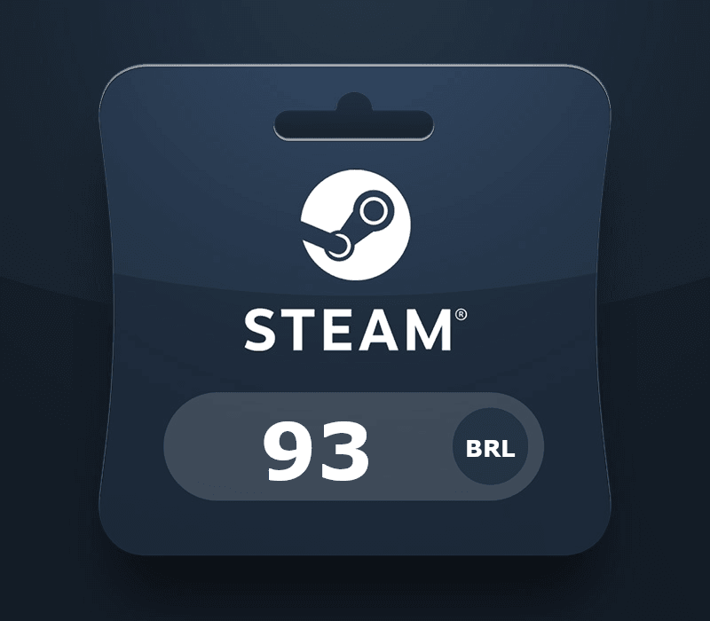 Steam Gift Card BRL 93 BR Activation Code