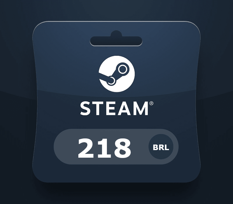 Steam Gift Card BRL 218 BR Activation Code