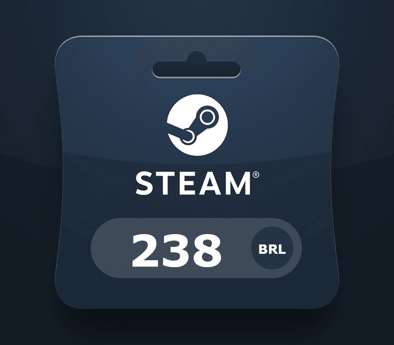 Steam Gift Card BRL 238 BR Activation Code