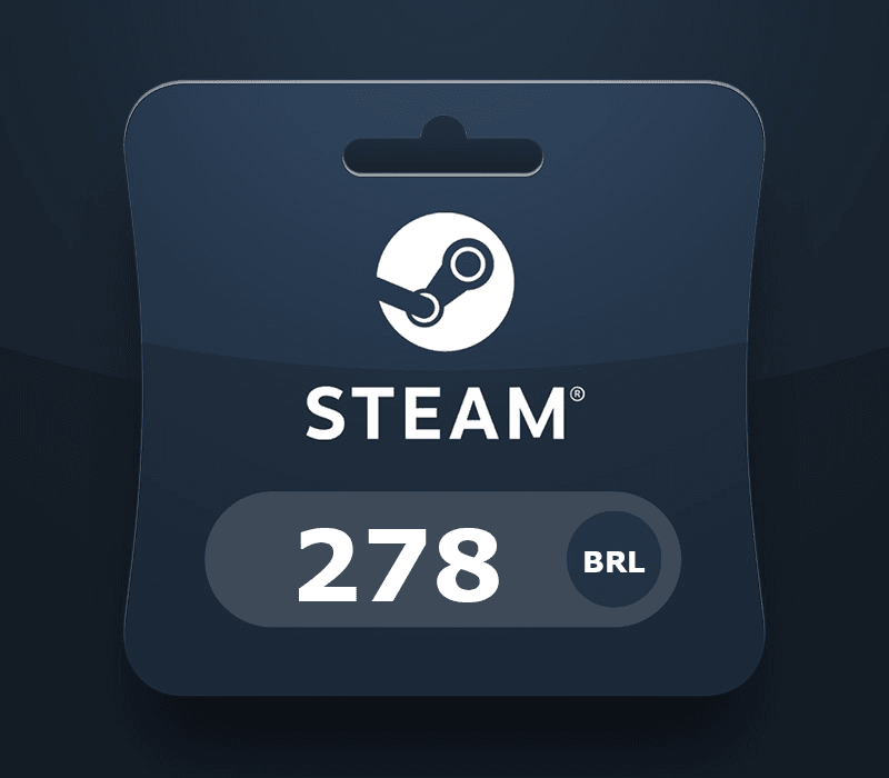 Steam Gift Card BRL 278 BR Activation Code