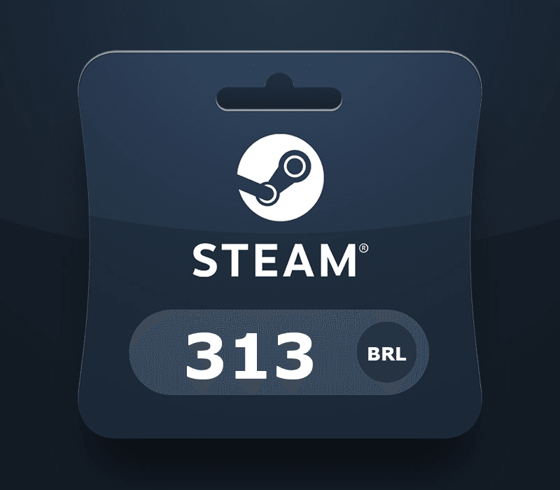 Steam Gift Card BRL 313 BR Activation Code