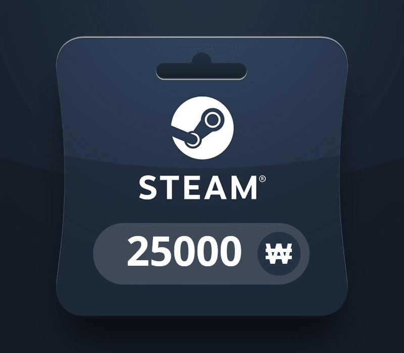 Steam Gift Card KRW 25000 KR Activation Code