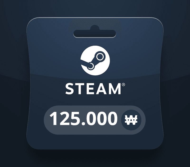 Steam Gift Card KRW 125000 KR Activation Code
