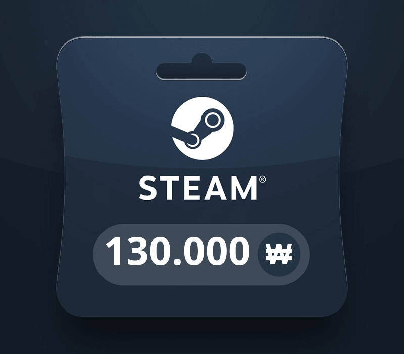 Steam Gift Card KRW 130000 KR Activation Code
