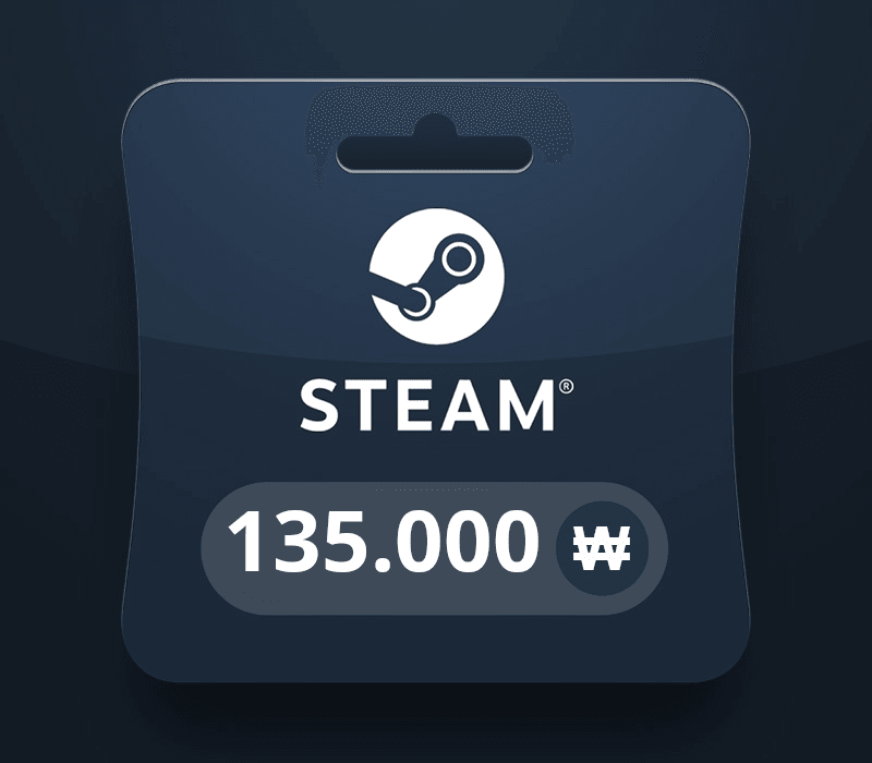 Steam Gift Card KRW 135000 KR Activation Code